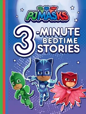 3-minutowe opowieści na dobranoc Pidżamki - Pj Masks 3-Minute Bedtime Stories