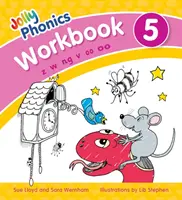Jolly Phonics Workbook 5 - in Precursive Letters (brytyjskie wydanie angielskie) - Jolly Phonics Workbook 5 - in Precursive Letters (British English edition)