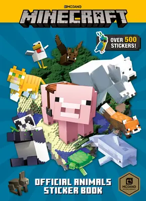 Oficjalna książka z naklejkami zwierząt Minecraft (Minecraft) - Minecraft Official Animals Sticker Book (Minecraft)