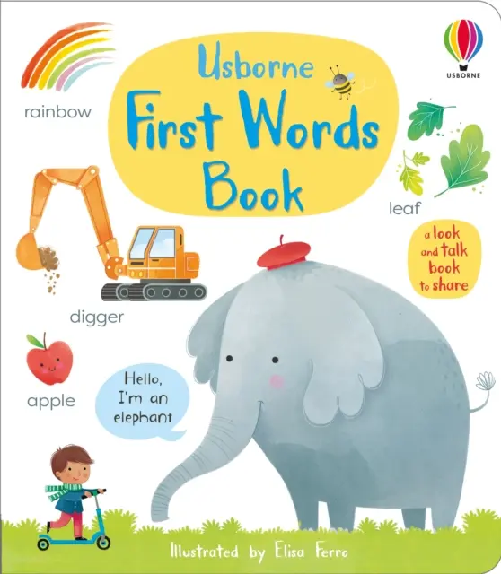 Książka z pierwszymi słowami - First Words Book