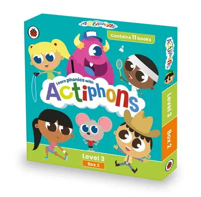 Actiphons Level 3 Box 2: Books 9-19 - Ucz się fonetyki i bądź aktywny z Actiphons! - Actiphons Level 3 Box 2: Books 9-19 - Learn phonics and get active with Actiphons!