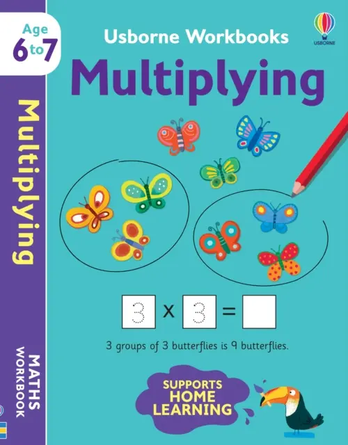 Zeszyty ćwiczeń Usborne Mnożenie 6-7 - Usborne Workbooks Multiplying 6-7