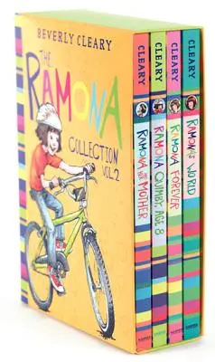 Kolekcja 4 książek o Ramonie, tom 2: Ramona i jej matka; Ramona Quimby, lat 8; Ramona na zawsze; Świat Ramony - The Ramona 4-Book Collection, Volume 2: Ramona and Her Mother; Ramona Quimby, Age 8; Ramona Forever; Ramona's World