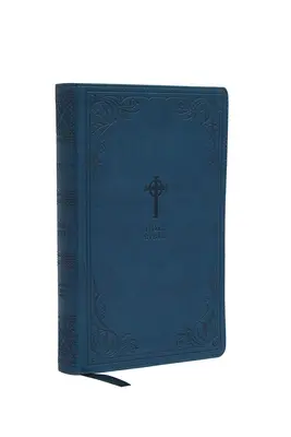 Nrsv, Biblia katolicka, wydanie upominkowe, skóra miękka, turkusowy, wygodny druk: Biblia Święta - Nrsv, Catholic Bible, Gift Edition, Leathersoft, Teal, Comfort Print: Holy Bible