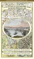 Kolekcja czterech historycznych map Devon z lat 1611-1851 - Collection of Four Historic Maps of Devon from 1611-1851