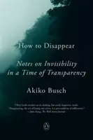 Jak zniknąć: Uwagi na temat niewidzialności w czasach przejrzystości - How to Disappear: Notes on Invisibility in a Time of Transparency