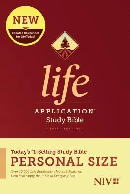 NIV Life Application Study Bible, wydanie trzecie, rozmiar osobisty (twarda oprawa) - NIV Life Application Study Bible, Third Edition, Personal Size (Hardcover)