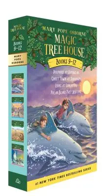 Magiczny domek na drzewie, tomy 9-12, zestaw pudełkowy - Magic Tree House Volumes 9-12 Boxed Set