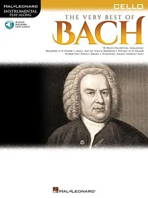 The Very Best of Bach: Instrumental Play-Along for Cello [With Online Audio Access]