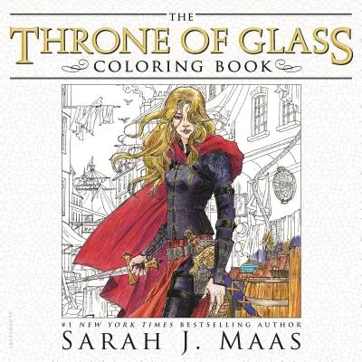 Kolorowanka Tron ze szkła - The Throne of Glass Coloring Book