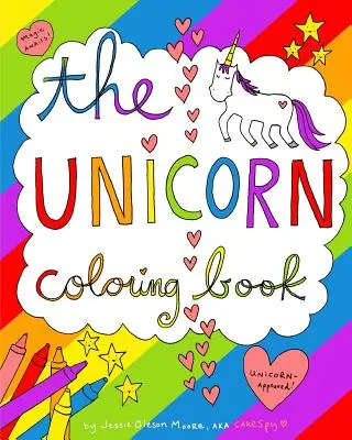 Kolorowanka z jednorożcem - The Unicorn Coloring Book
