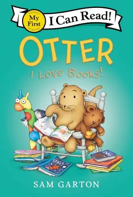 Wydra: Kocham książki! - Otter: I Love Books!