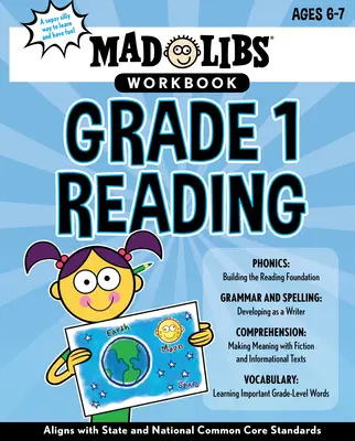 Zeszyt ćwiczeń Mad Libs: Klasa 1 Czytanie - Mad Libs Workbook: Grade 1 Reading