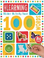 100 naklejek z ćwiczeniami wczesnego uczenia się słów - 100 Early Learning Words Sticker Activity