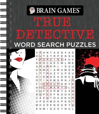 Brain Games - Puzzle z wyszukiwaniem słów True Detective - Brain Games - True Detective Word Search Puzzles