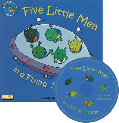 Pięciu małych mężczyzn w latającym spodku [z płytą CD (audio)] - Five Little Men in a Flying Saucer [With CD (Audio)]