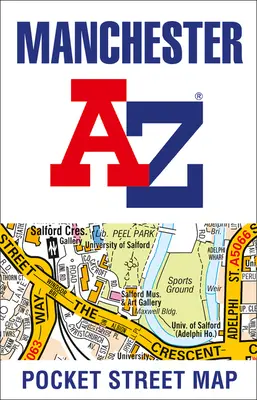 Kieszonkowa mapa ulic Manchester A-Z - Manchester A-Z Pocket Street Map