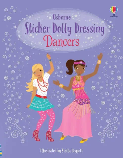 Naklejki dla lalek Tancerki - Sticker Dolly Dressing Dancers