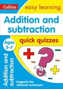 Szybkie quizy z dodawania i odejmowania: Wiek 5-7 - Addition and Subtraction Quick Quizzes: Ages 5-7