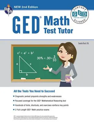 Korepetytor testów matematycznych Ged(r) do testu Ged(r) 2021, wydanie 2 - Ged(r) Math Test Tutor, for the 2021 Ged(r) Test, 2nd Edition