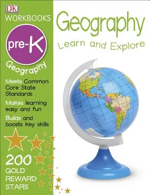 Zeszyty ćwiczeń DK: Geography Pre-K: Ucz się i odkrywaj - DK Workbooks: Geography Pre-K: Learn and Explore