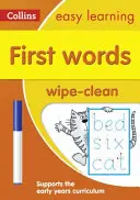 Pierwsze słowa: Zeszyt ćwiczeń do wycierania - First Words: Wipe-Clean Activity Book