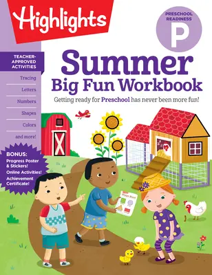 Summer Big Fun Workbook Gotowość przedszkolna - Summer Big Fun Workbook Preschool Readiness