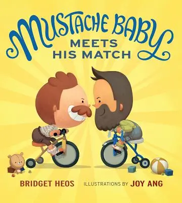 Mustache Baby Meets His Match (książka planszowa) - Mustache Baby Meets His Match (Board Book)