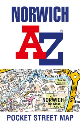 Kieszonkowa mapa ulic Norwich A-Z - Norwich A-Z Pocket Street Map