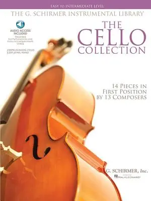 The Cello Collection - Poziom od łatwego do średnio zaawansowanego: G. Schirmer Instrumental Library - The Cello Collection - Easy to Intermediate Level: G. Schirmer Instrumental Library