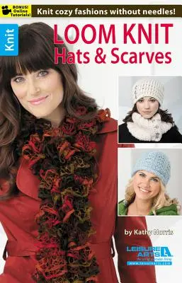 Czapki i szaliki na drutach - Loom Knit Hats & Scarves