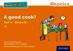 Read Write Inc. Fonika: Orange Set 4 Storybook 6 Dobry kucharz? - Read Write Inc. Phonics: Orange Set 4 Storybook 6 A Good Cook?