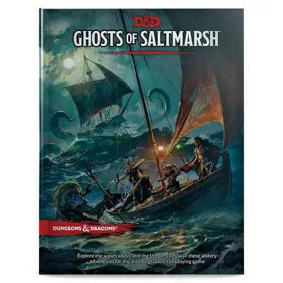 Dungeons & Dragons: Duchy Saltmarsh w twardej oprawie (D&D Adventure) - Dungeons & Dragons Ghosts of Saltmarsh Hardcover Book (D&d Adventure)