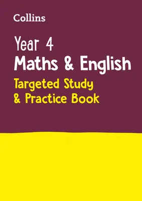 Rok 4 Matematyka i angielski: Ukierunkowana książka do nauki i ćwiczeń - Year 4 Maths and English: Targeted Study & Practice Book