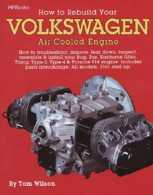 Jak odbudować chłodzony powietrzem silnik Volkswagena: Jak rozwiązywać problemy, demontować, rozbierać, sprawdzać, montować i instalować silnik Bug, Bus, Karmann Ghia, Thi - How to Rebuild Your Volkswagen Air-Cooled Engine: How to Troubleshoot, Remove, Tear Down, Inspect, Assemble & Install Your Bug, Bus, Karmann Ghia, Thi