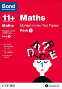 Bond 11+: Matematyka: Testy wielokrotnego wyboru - pakiet 1 - Bond 11+: Maths: Multiple-choice Test Papers - Pack 1