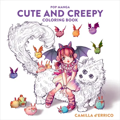 Pop Manga: urocza i przerażająca kolorowanka - Pop Manga Cute and Creepy Coloring Book