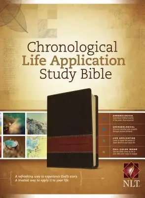 Chronologiczna Biblia do studiowania zastosowania życia - NLT - Chronological Life Application Study Bible-NLT