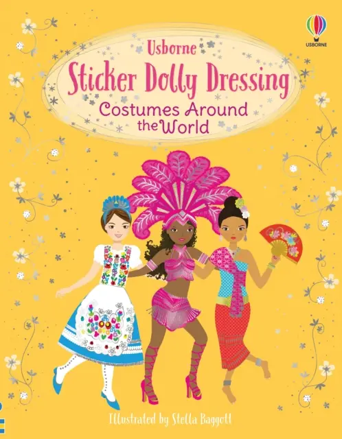 Naklejkowe kostiumy Dolly na całym świecie - Sticker Dolly Dressing Costumes Around the World