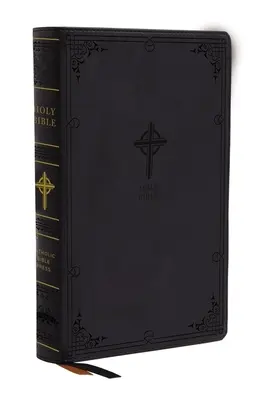 Nabre, Nowa Biblia Amerykańska, wydanie poprawione, Biblia katolicka, wydanie wielkonakładowe, skórzana miękka, czarna, wygodny druk: Pismo Święte - Nabre, New American Bible, Revised Edition, Catholic Bible, Large Print Edition, Leathersoft, Black, Comfort Print: Holy Bible
