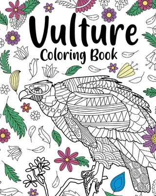 Kolorowanka z sępem - Vulture Coloring Book