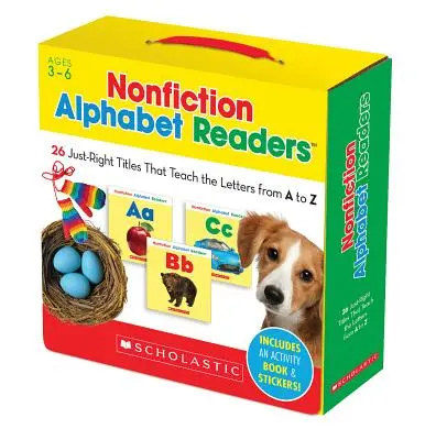 Nonfiction Alphabet Readers: 26 tytułów, które uczą liter od A do Z - Nonfiction Alphabet Readers: 26 Just-Right Titles That Teach the Letters from A to Z