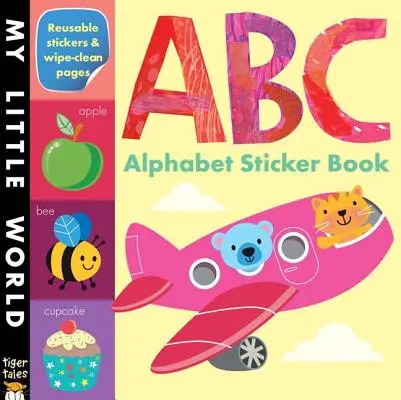 Książka z naklejkami ABC Alfabet - ABC Alphabet Sticker Book