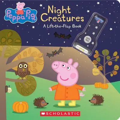 Nocne stworzenia: A Lift-The-Flap Book (Świnka Peppa) - Night Creatures: A Lift-The-Flap Book (Peppa Pig)