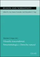 Filozofia Trascendentalna, Fenomenologia i Prawo Naturalne - Filosofa Trascendental, Fenomenologa Y Derecho Natural