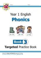 Ukierunkowany zeszyt ćwiczeń z języka angielskiego KS1: Fonika - rok 1, zeszyt 3 - KS1 English Targeted Practice Book: Phonics - Year 1 Book 3