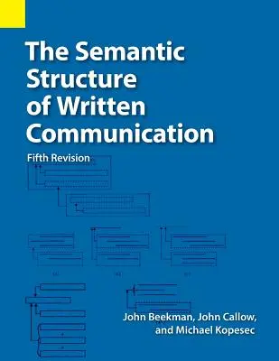 Semantyczna struktura komunikacji pisemnej - The Semantic Structure of Written Communication