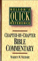 Nelson's Quick Reference Komentarz biblijny rozdział po rozdziale: Nelson's Quick Reference Series - Nelson's Quick Reference Chapter-By-Chapter Bible Commentary: Nelson's Quick Reference Series