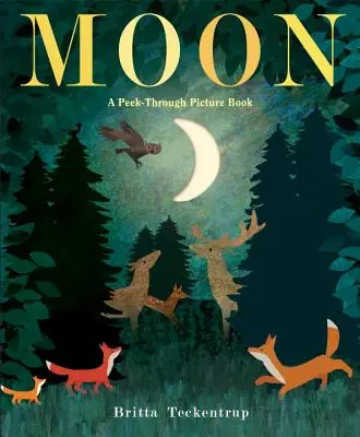 Księżyc: Książka z obrazkami - Moon: A Peek-Through Picture Book