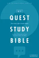 Niv, Quest Study Bible, twarda oprawa, wygodny druk: Jedyna Biblia do studiowania pytań i odpowiedzi - Niv, Quest Study Bible, Hardcover, Comfort Print: The Only Q and A Study Bible